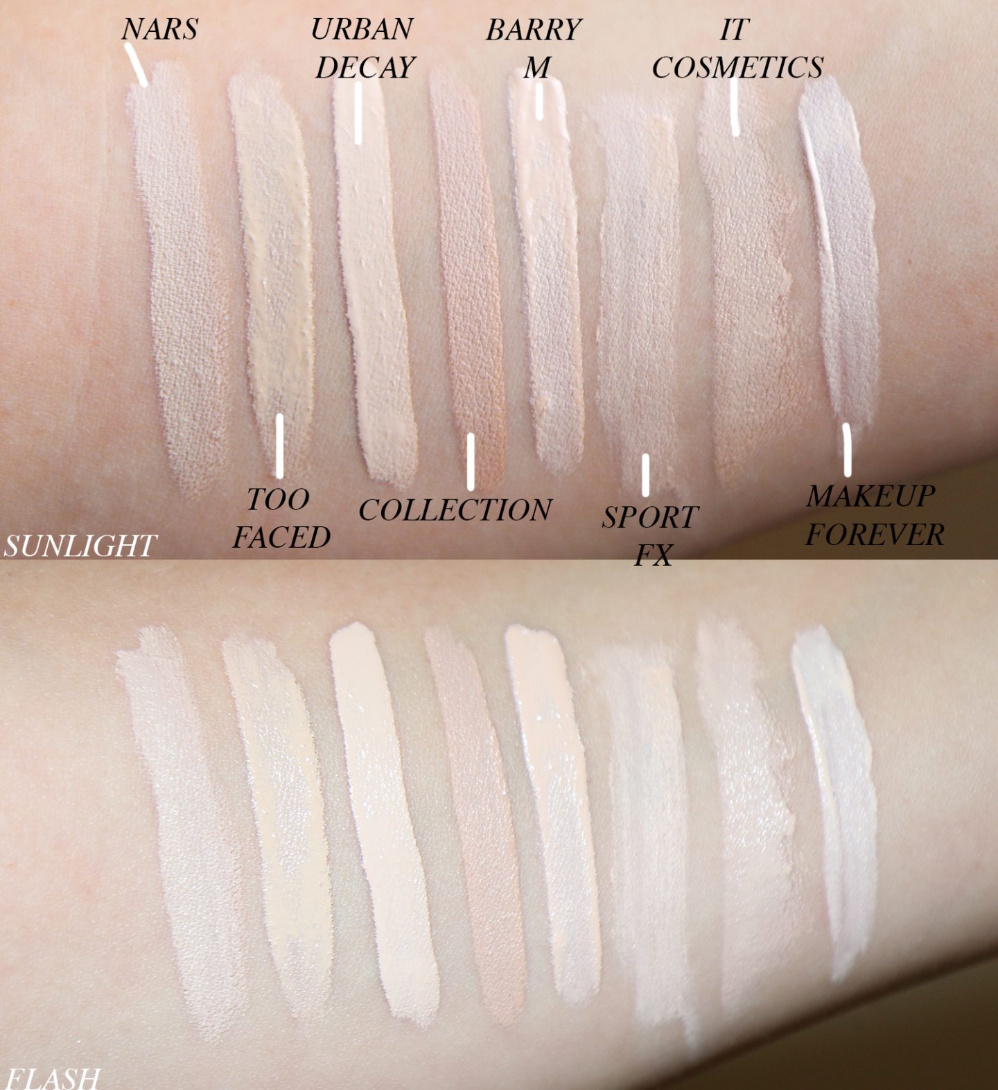 PALE CONCEALERS - Swatches & Reviews! - Katie Snooks