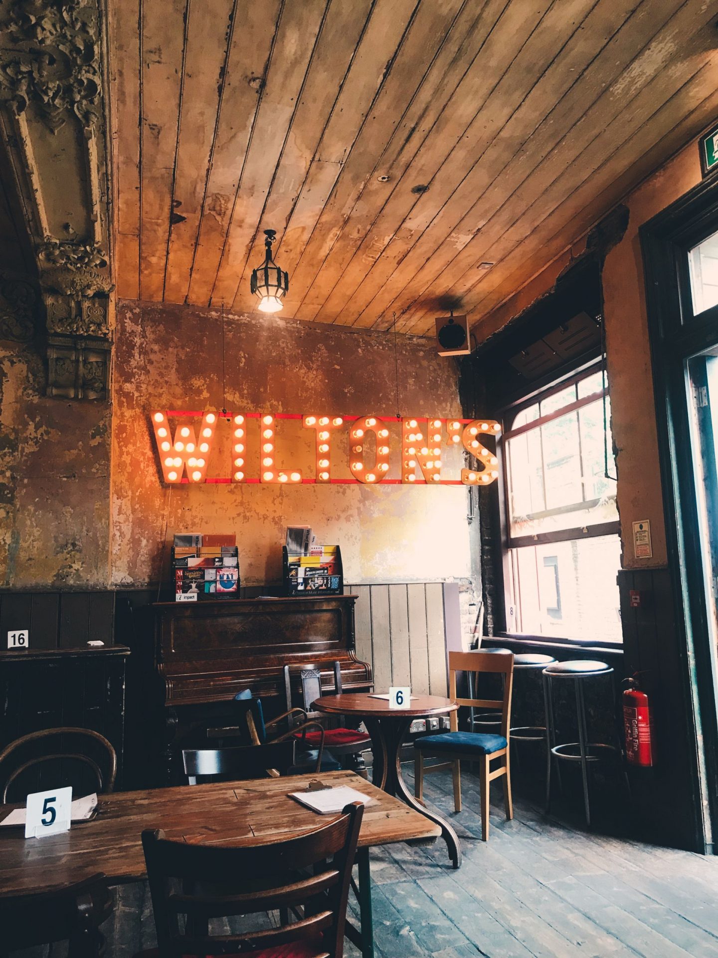 DATE RECOMMENDATION - Wilton's Music Hall